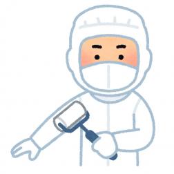 食品や日用品の袋を印刷する工場内作業